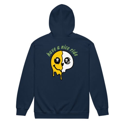 Buy Boardom have a nice ride heavy blend mens zip up hoodie Online at Best Prices - Image 9