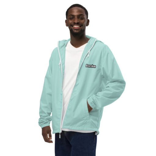 Buy Boardom Mountain zip up windbreaker for men Online at Best Prices - Image 3