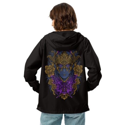 Buy Boardom Butterfly Goddess zip up windbreaker Online at Best Prices
