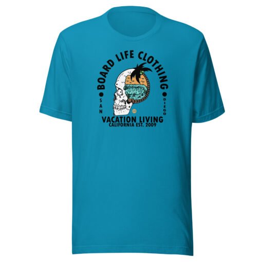 Buy Vacation Living Short-Sleeve classic men t shirt Online at Best Prices - Image 22