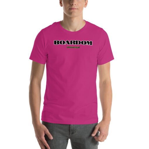 Buy Boardom Universal Short-Sleeve Unisex classic t shirt Online at Best Prices - Image 19