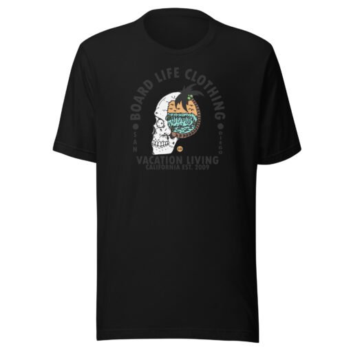 Buy Vacation Living Short-Sleeve classic men t shirt Online at Best Prices - Image 6