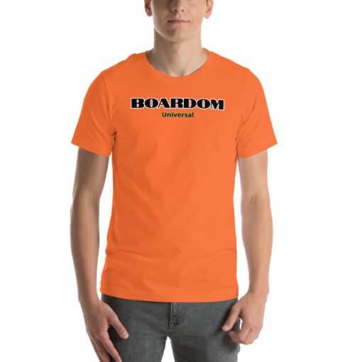 Buy Boardom Universal Short-Sleeve Unisex classic t shirt Online at Best Prices - Image 43