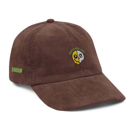 Buy Boardom have a nice ride corduroy hat Online at Best Prices - Image 17