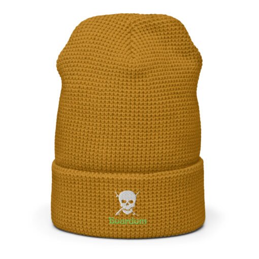Boardom Logo Waffle beanie - Image 3