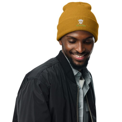 Boardom Logo Waffle beanie - Image 8