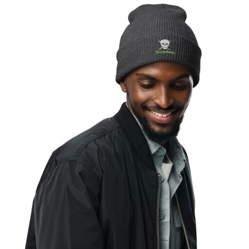 Boardom Logo Waffle beanie - Image 6
