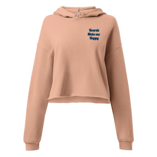 Boards Make Me Happy Crop Hoodie - Image 13