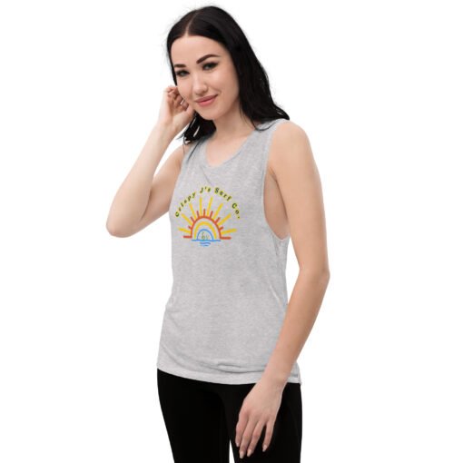 Buy Crispy J Sunset Vibes tank top for women Online at Best Prices - Image 3