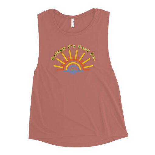 Buy Crispy J Sunset Vibes tank top for women Online at Best Prices - Image 6
