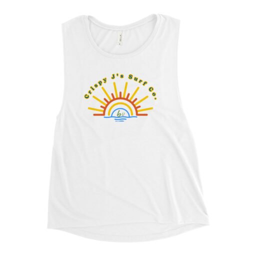 Buy Crispy J Sunset Vibes tank top for women Online at Best Prices - Image 8