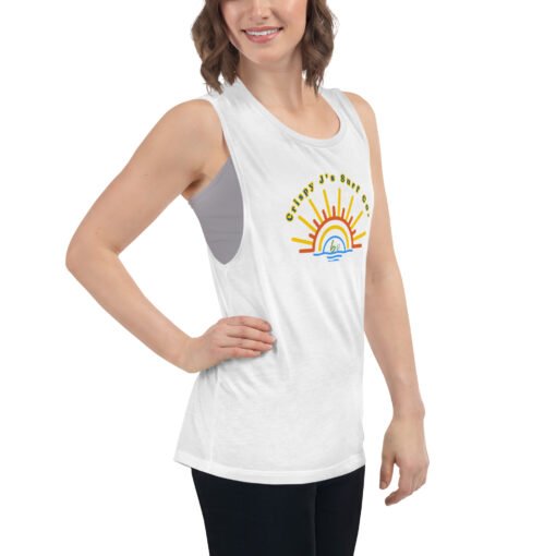 Buy Crispy J Sunset Vibes tank top for women Online at Best Prices - Image 4