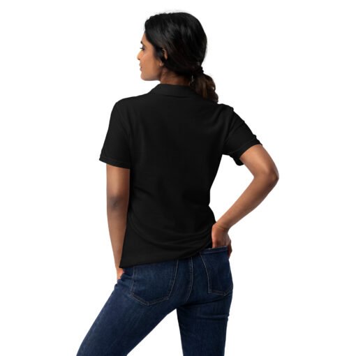 Boardom Women’s Embroidered Shaka polo shirt - Image 4