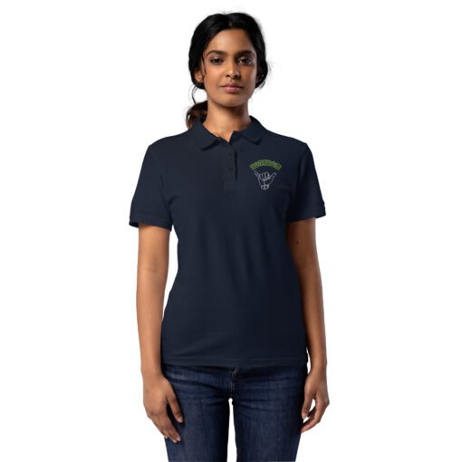 Boardom Women’s Embroidered Shaka polo shirt - Image 7