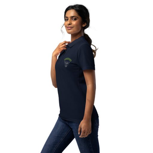 Boardom Women’s Embroidered Shaka polo shirt - Image 11