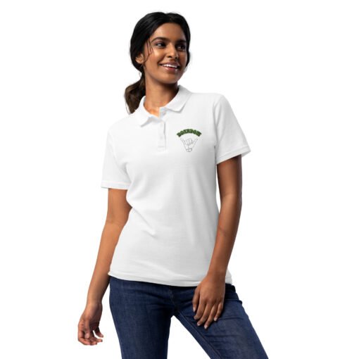 Boardom Women’s Embroidered Shaka polo shirt - Image 20