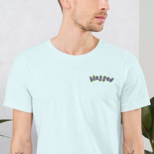 Blessed embroidered t shirt - Image 28